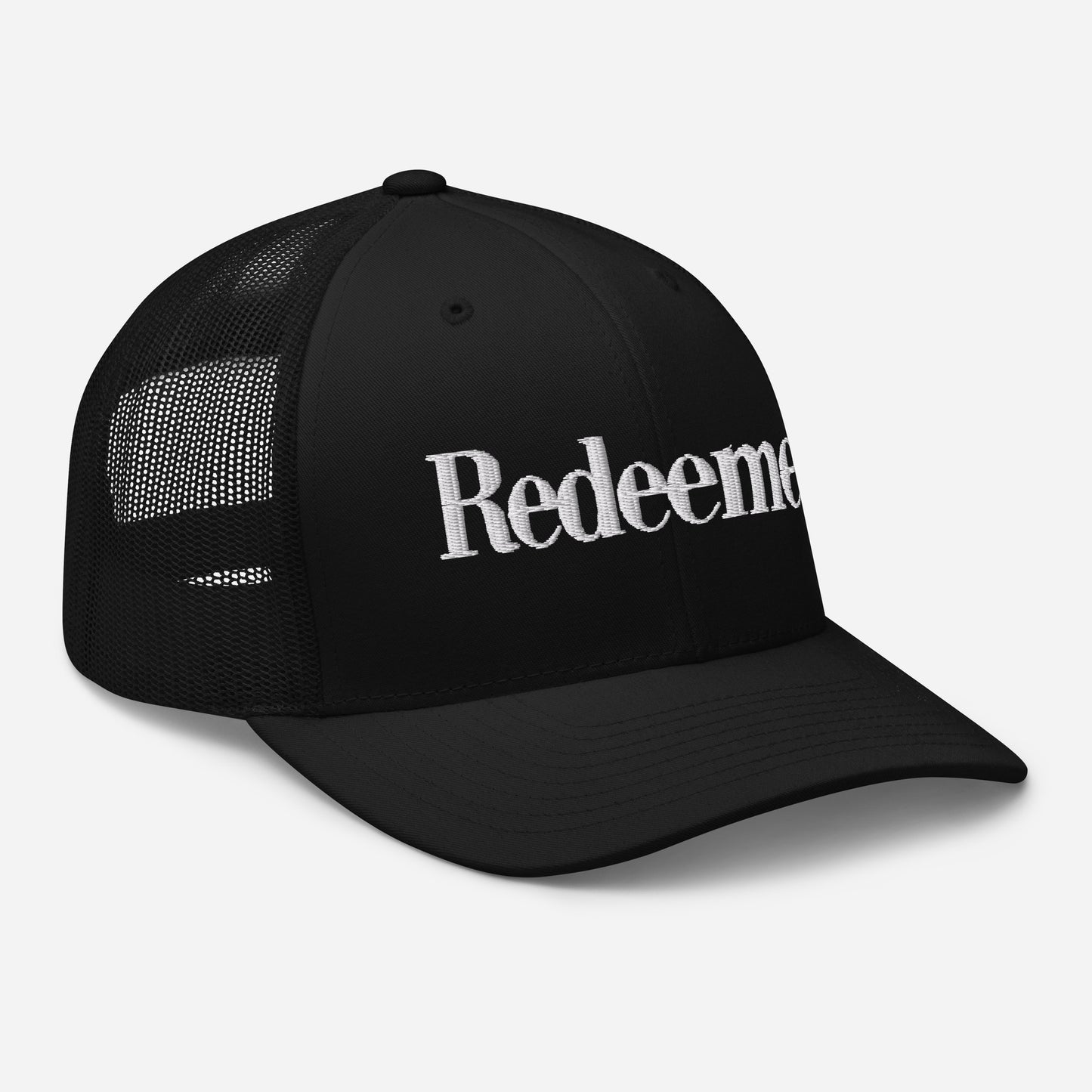 Black Trucker Hat