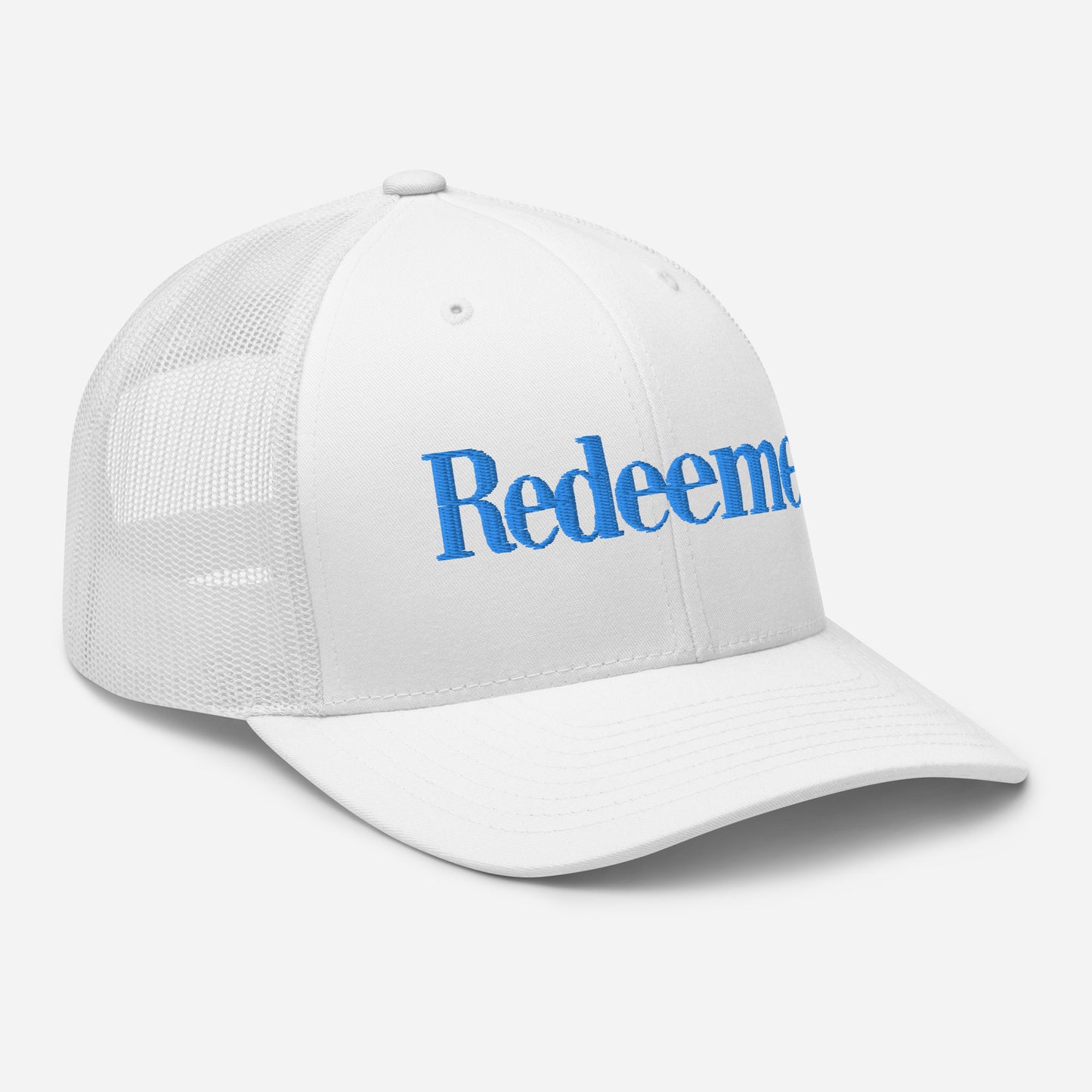 White Trucker Hat